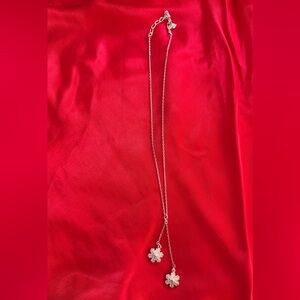 Swarovski double sided necklace